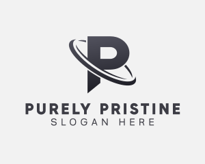 Startup Business Letter P  logo design