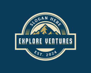 Outdoor Mountain Explorer logo design