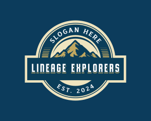 Outdoor Mountain Explorer logo design