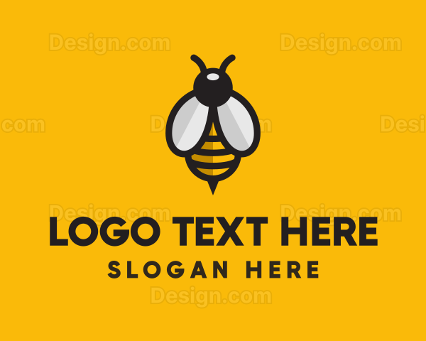 Bee Hive Symbol Logo