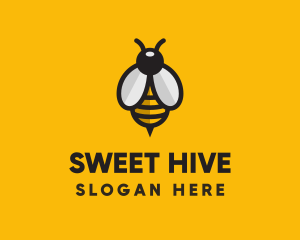 Bee Hive Symbol  logo design