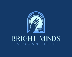 Human Mental Health Hand logo