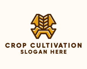 Wheat Crop Farming logo