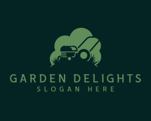 Gardening Lawn Mower  logo design