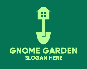 Home Shovel Gardening logo design