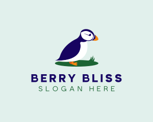 Avian Puffins Bird logo design