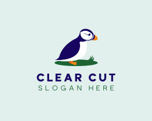 Avian Puffins Bird logo design