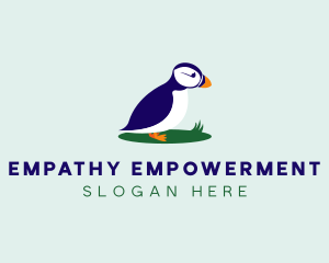 Avian Puffins Bird logo design