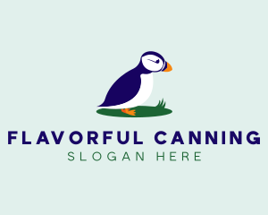 Avian Puffins Bird logo design