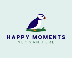 Avian Puffins Bird logo design