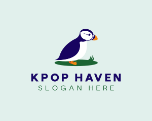 Avian Puffins Bird logo design