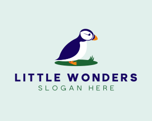 Avian Puffins Bird logo design