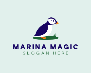 Avian Puffins Bird logo design