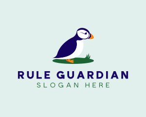 Avian Puffins Bird logo design