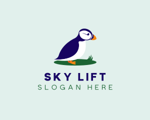 Avian Puffins Bird logo design