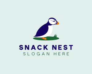 Avian Puffins Bird logo design