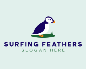 Avian Puffins Bird logo