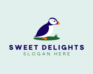 Avian Puffins Bird logo design