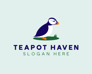 Avian Puffins Bird logo design