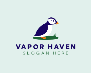 Avian Puffins Bird logo design