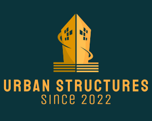 Urban Skyscraper Building  logo design