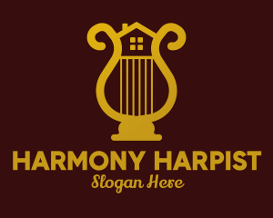 Gold Harp House  logo
