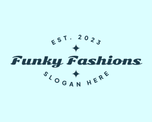 Funky Script Business logo