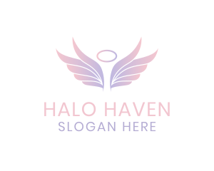  Angelic Wings Halo logo