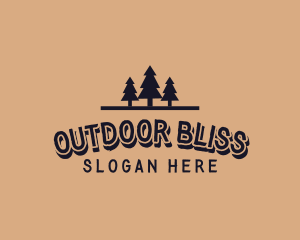 Pine Tree Woodwork Wordmark logo design