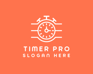 Timer Stopwatch Clock logo