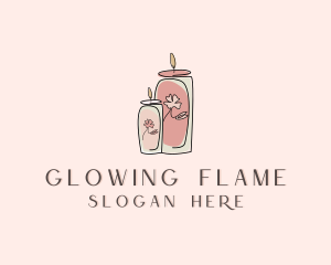 Flower Candle logo