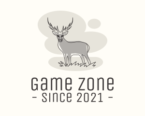 Gray Wild Deer logo