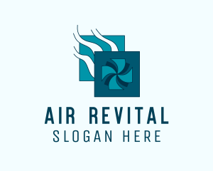 Fan Propeller Ventilation logo design