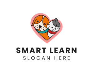 Cute Pet Heart logo