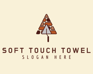 Stone Bricks Towel logo design