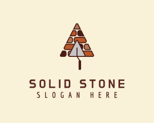 Stone Bricks Towel logo design