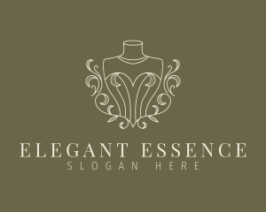 Elegant Fashion Mannequin logo design