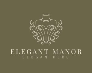 Elegant Fashion Mannequin logo design