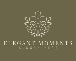 Elegant Fashion Mannequin logo design