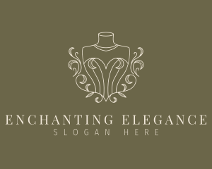 Elegant Fashion Mannequin logo design