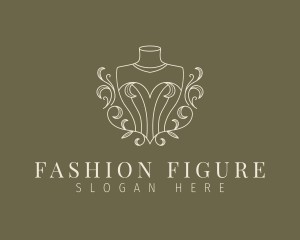 Elegant Fashion Mannequin logo design