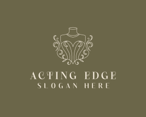 Elegant Fashion Mannequin logo design