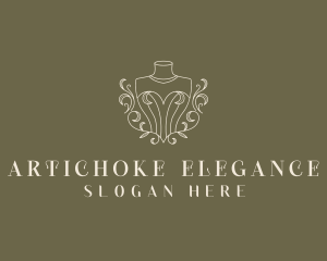 Elegant Fashion Mannequin logo design