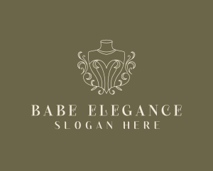 Elegant Fashion Mannequin logo design