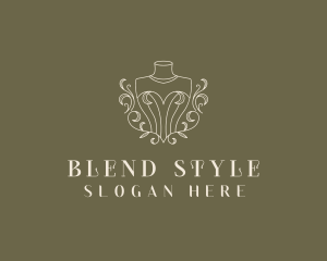 Elegant Fashion Mannequin logo design