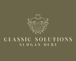 Elegant Fashion Mannequin logo design