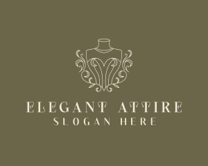 Elegant Fashion Mannequin logo design