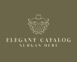 Elegant Fashion Mannequin logo design