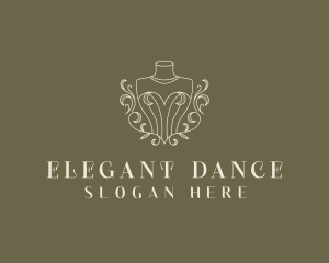 Elegant Fashion Mannequin logo design