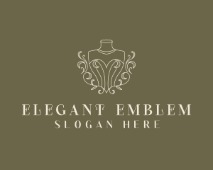 Elegant Fashion Mannequin logo design